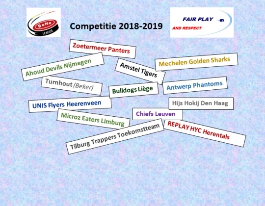 WEDSTRIJDKALENDER 2018-2019